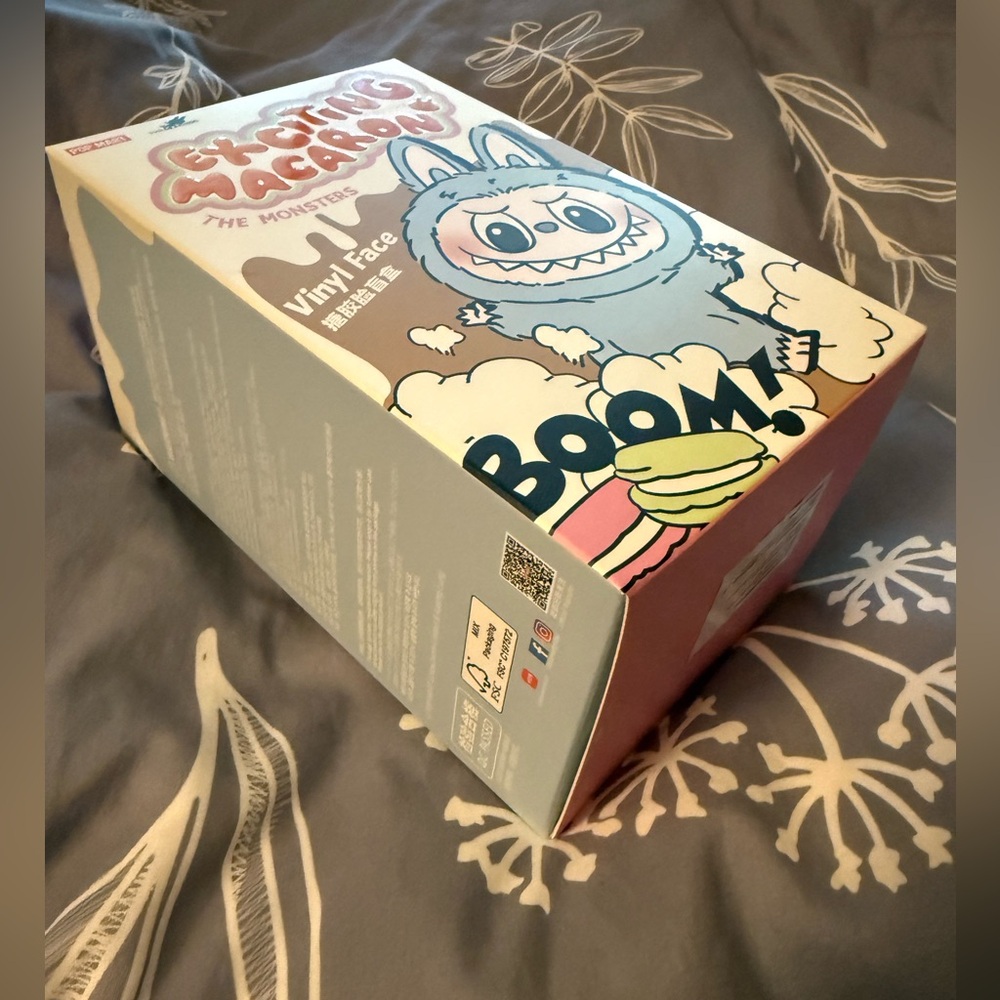 POP MART Authentic Labubu The Monsters Exciting Macaron NEW Green Grape - Picture 3 of 9